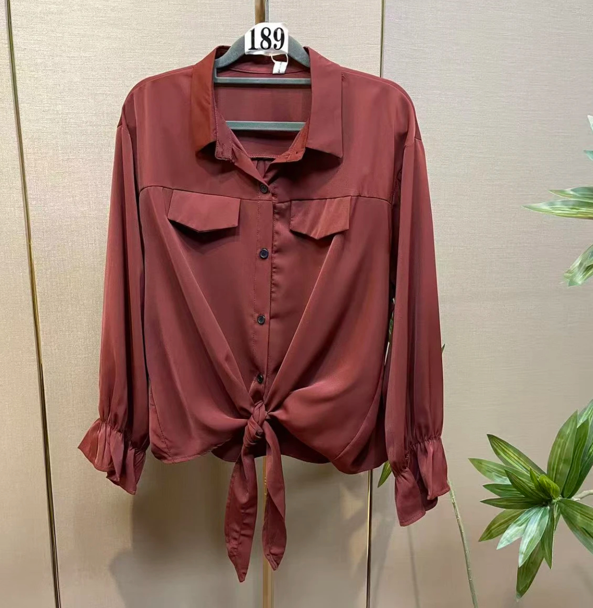 Women's button versatile slimming autumn long sleeved fashion embroidery white shirt niche