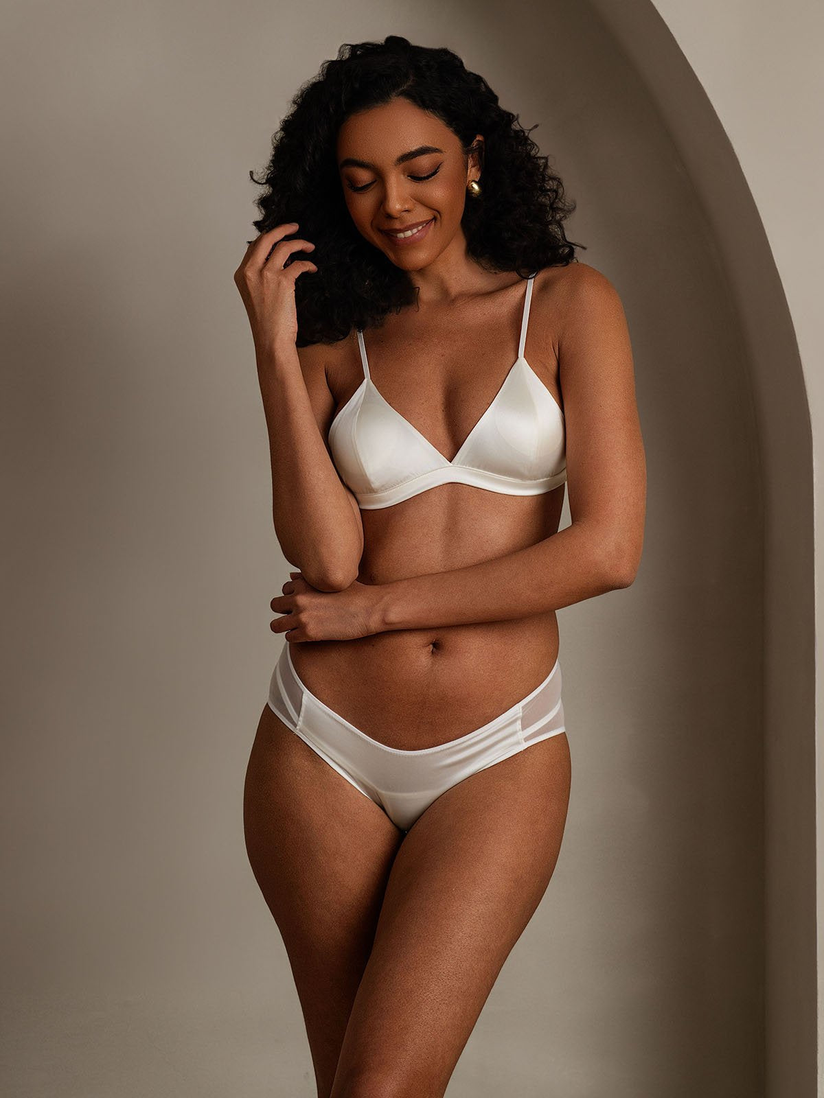 Pure Soie Ensemble soutien-gorge et culotte- 2 pièces