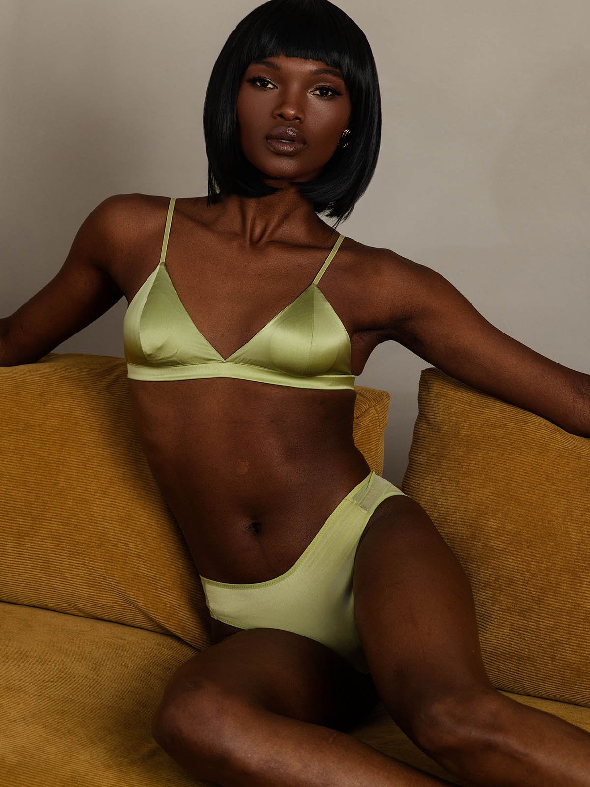 Pure Soie Ensemble soutien-gorge et culotte- 2 pièces